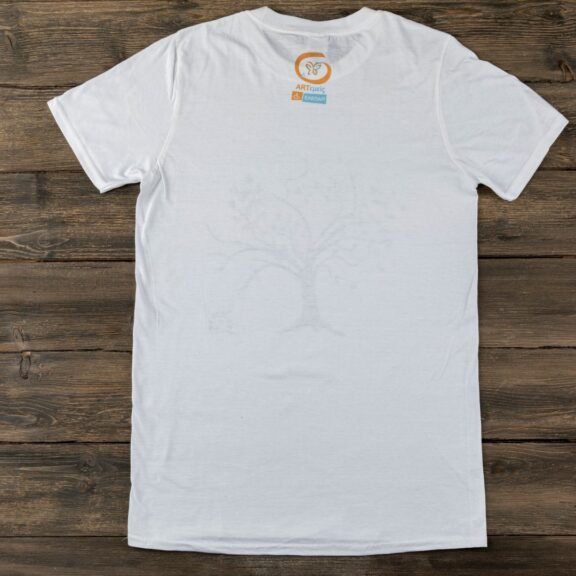 Ανδρικό Τ-shirt Δέντρο Λευκό