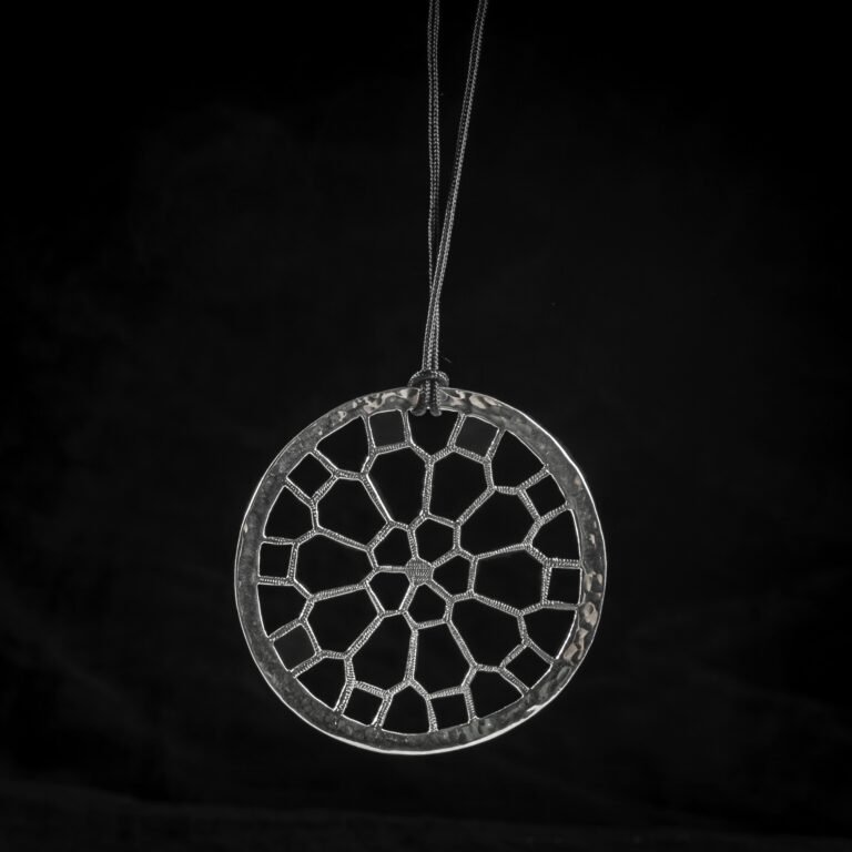 Χειροποίητο Κολιέ Silver Dream Catcher