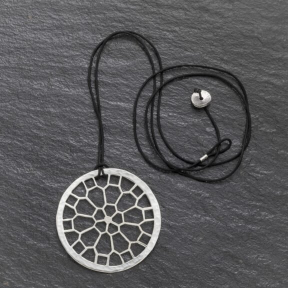 Χειροποίητο Κολιέ Silver Dream Catcher