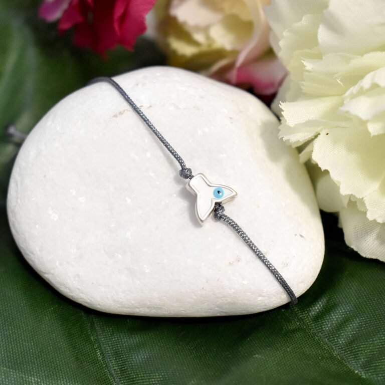 Χειροποίητο Βραχιόλι Mermaid's Tail Eye Aqua