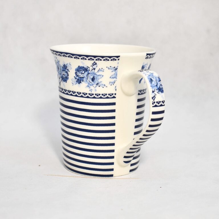 Πορσελάνινη Κούπα Vintage Blue Navy - Image 3