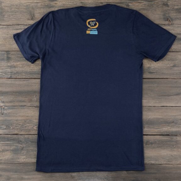 Ανδρικό Τ-shirt Δέντρο Μπλε Σκούρο