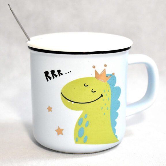 Κούπα Καπάκι Κουταλάκι Royal Dino