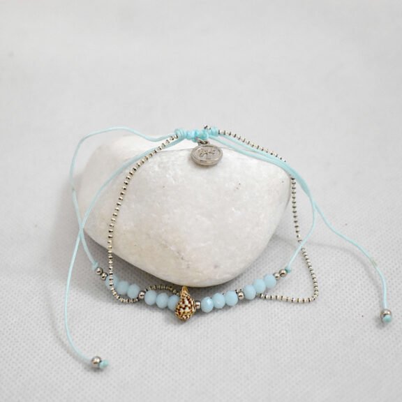 Διπλό Βραχιόλι Ποδιού Beach Light Collection