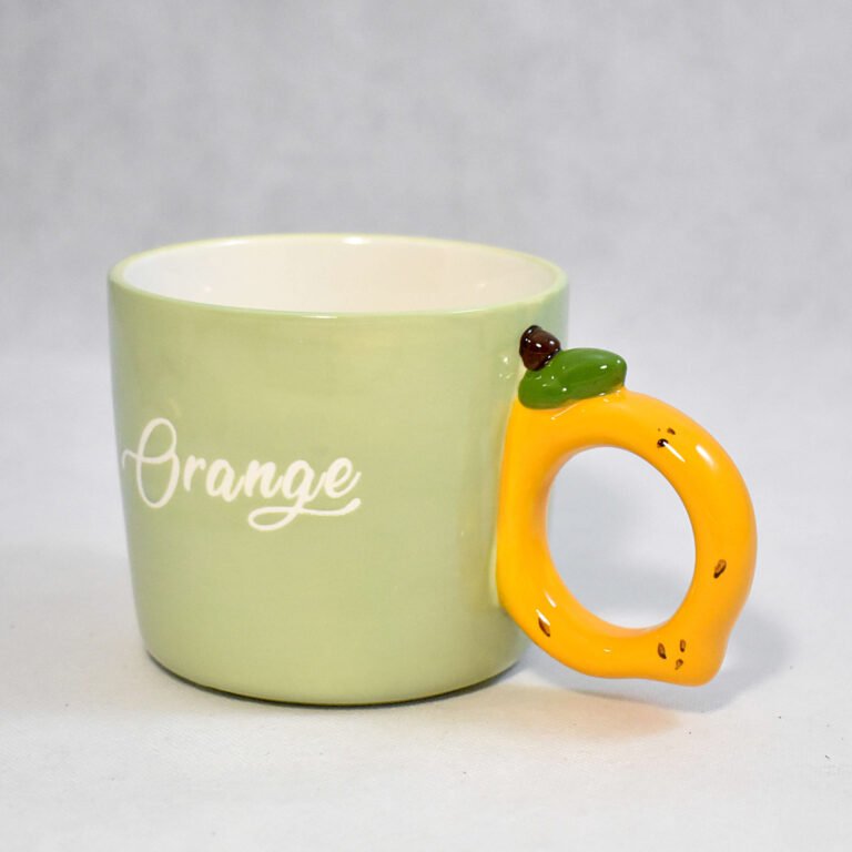 Κεραμική Κούπα Green Orange - Image 2