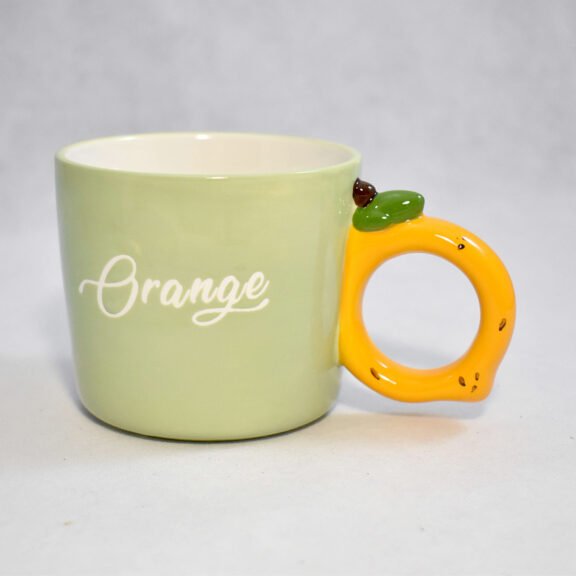 Κεραμική Κούπα Green Orange