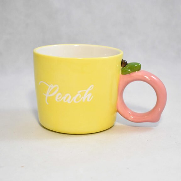 Κεραμική Κούπα Yellow Peach