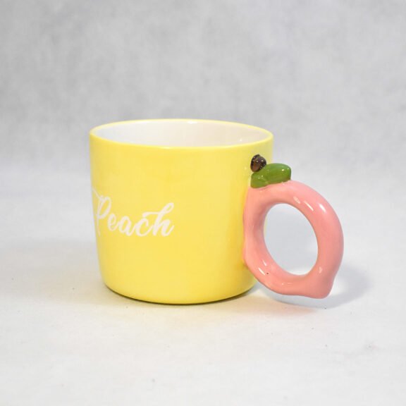 Κεραμική Κούπα Yellow Peach