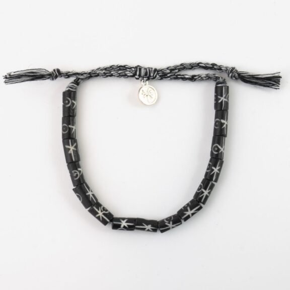 Βραχιόλι Ποδιού Tribal Black Sand
