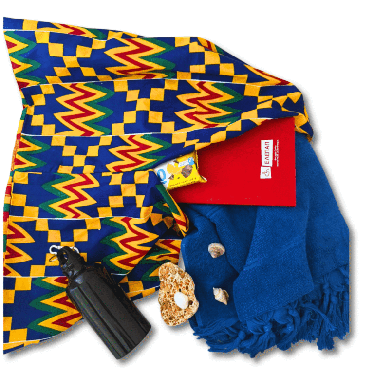 Υφασμάτινη τσάντα ώμου Kente Vibes - Image 5
