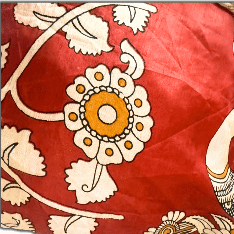 Πουγκί Sari Golden Bloom - Image 3