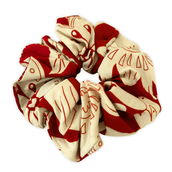 Scrunchie Red Dune