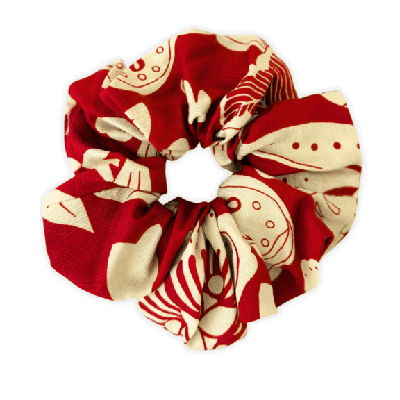 Scrunchie Red Dune