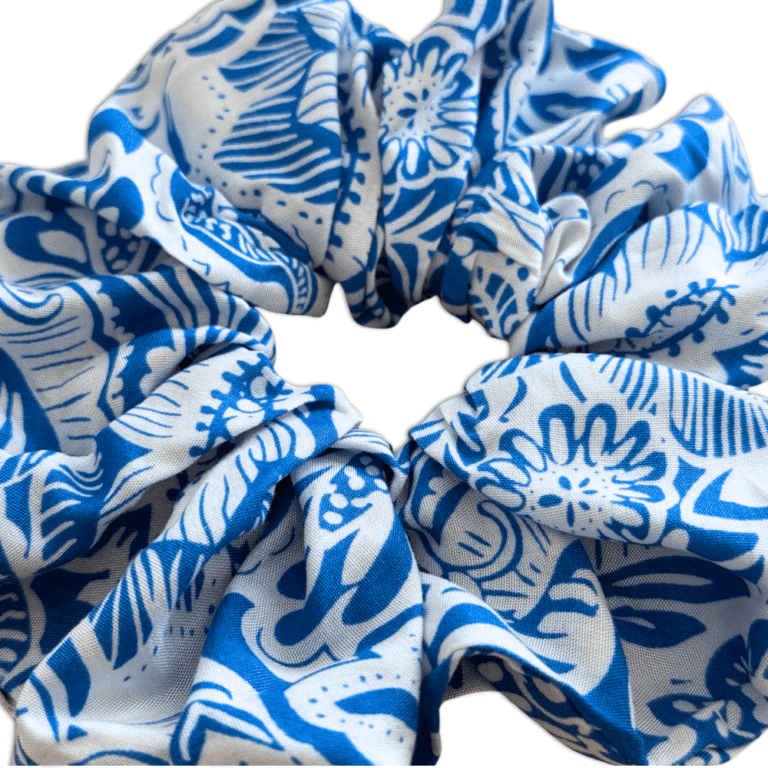Scrunchie Thalassa Blue - Image 3