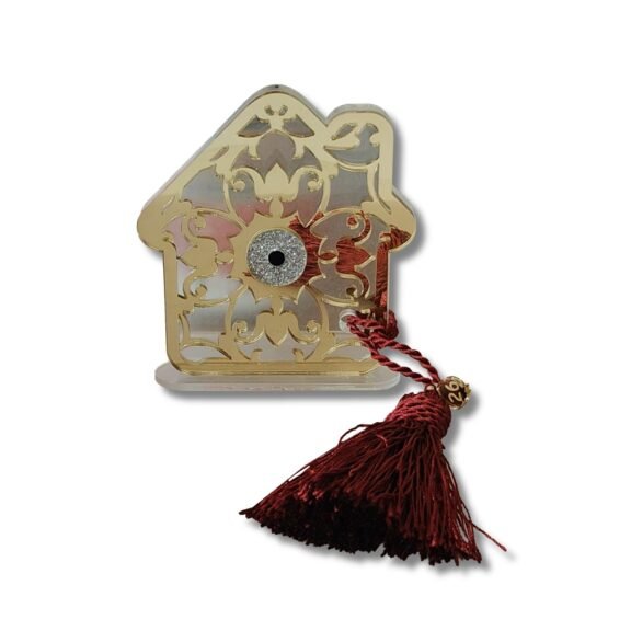 Επιτραπέζιο Διακοσμητικό Σπίτι Mirror Lace Golen