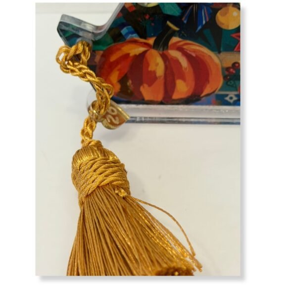 Ακρυλικό Επιτραπέζιο Γούρι Καραβάκι Pumpkin Medium