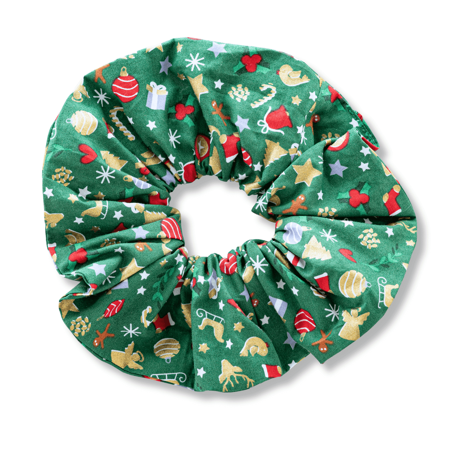 Χειροποίητο Scrunchie Green Magicland Classic