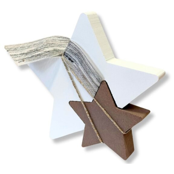 Επιτραπέζιο Ξύλινο Διακοσμητικό Star