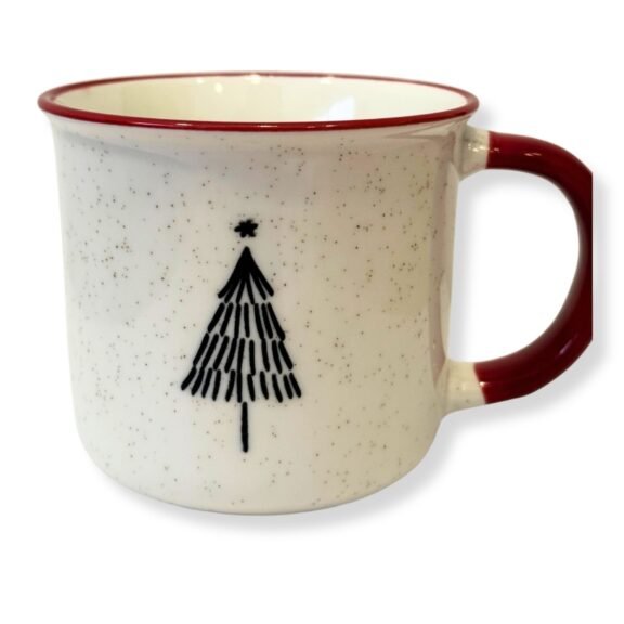 Πορσελάνινη Κούπα Σκίτσο Δεντράκι Αστεράκι