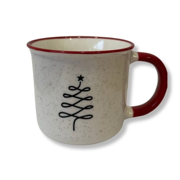 Πορσελάνινη Κούπα Σκίτσο Καμπυλωτό Δεντράκι