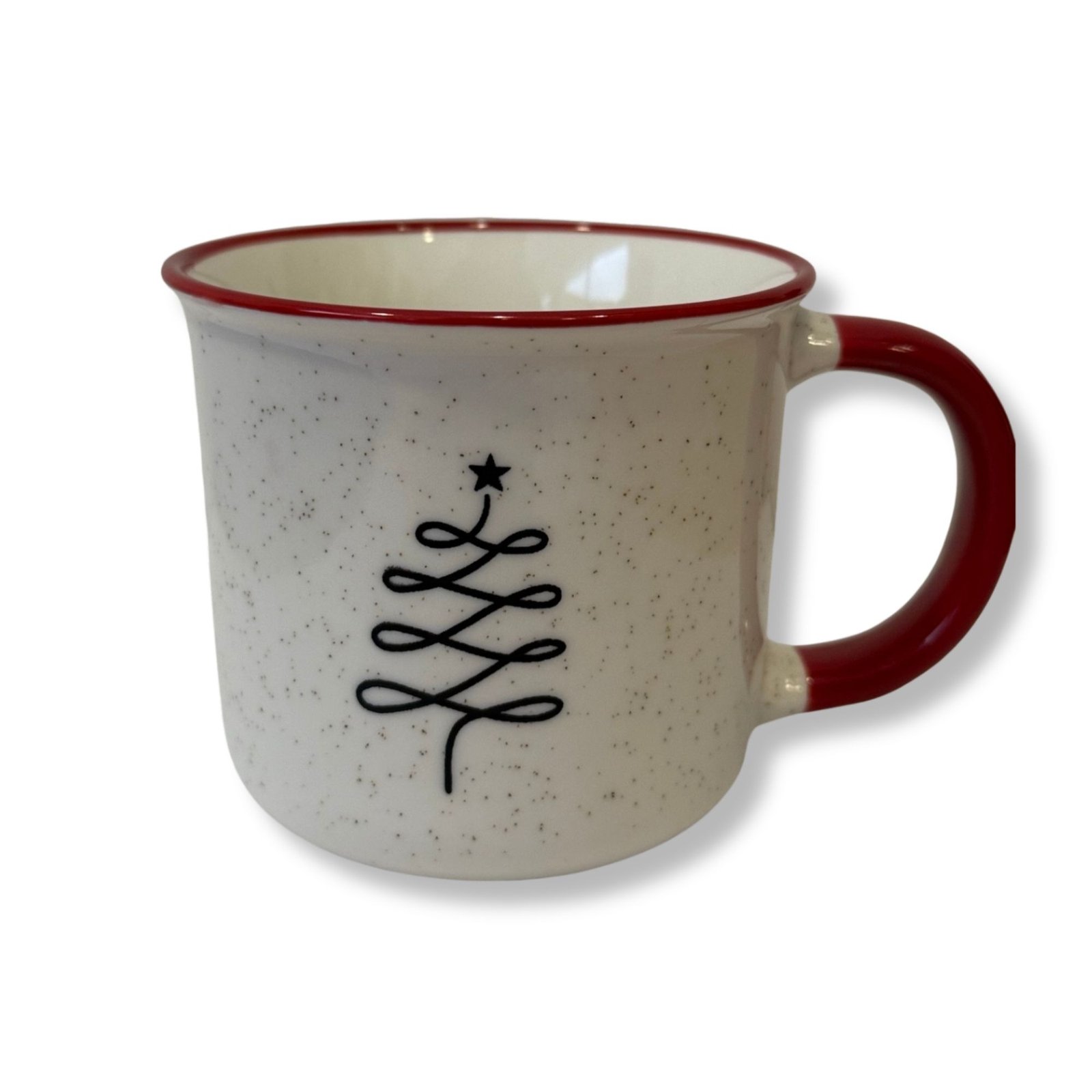 Πορσελάνινη Κούπα Σκίτσο Καμπυλωτό Δεντράκι