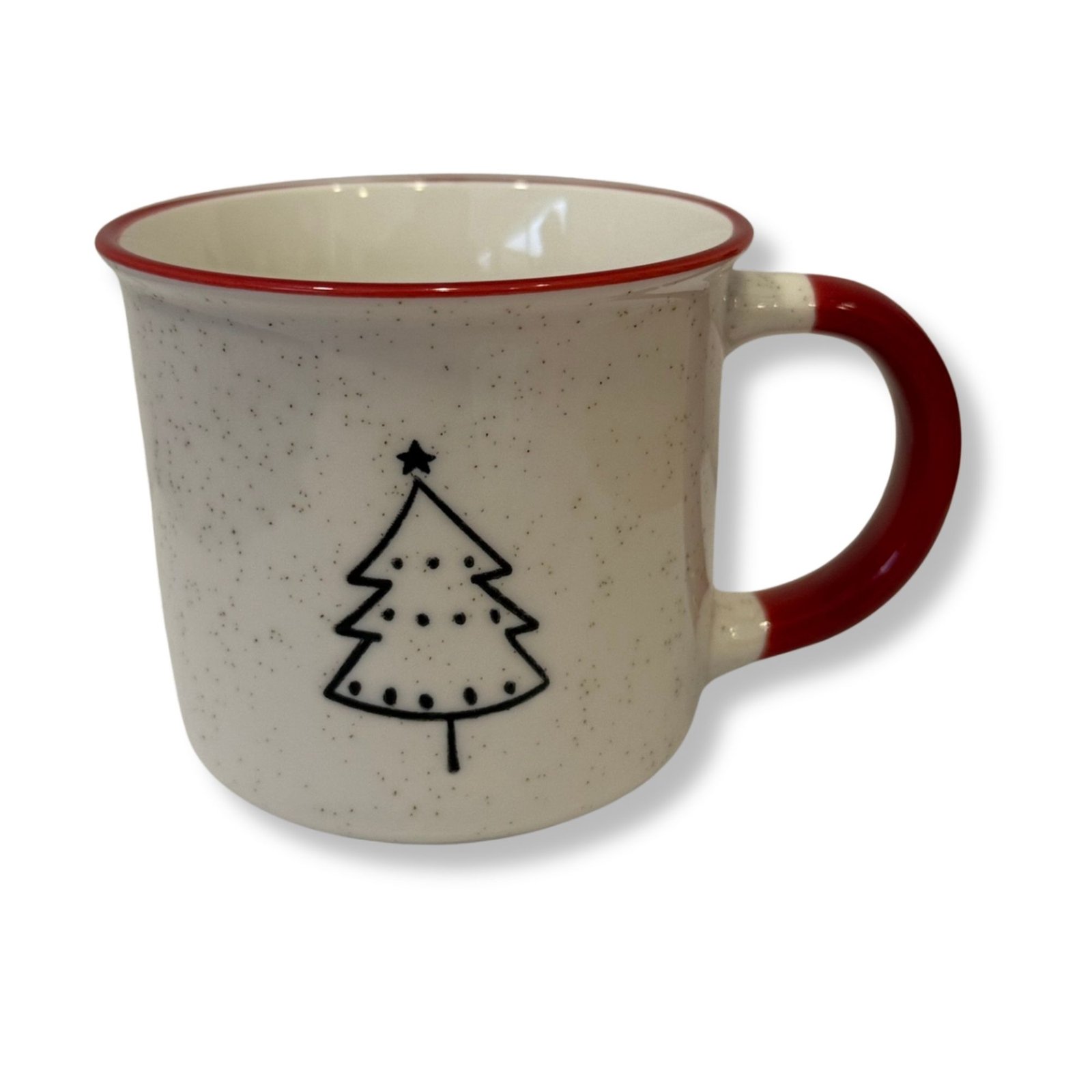 Πορσελάνινη Κούπα Σκίτσο Στολισμένο Δεντράκι