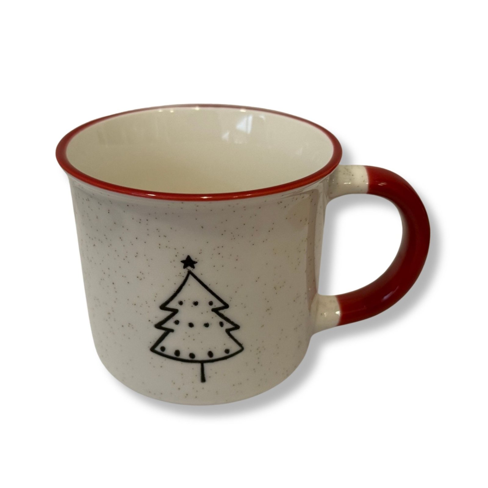 Πορσελάνινη Κούπα Σκίτσο Στολισμένο Δεντράκι - Image 2