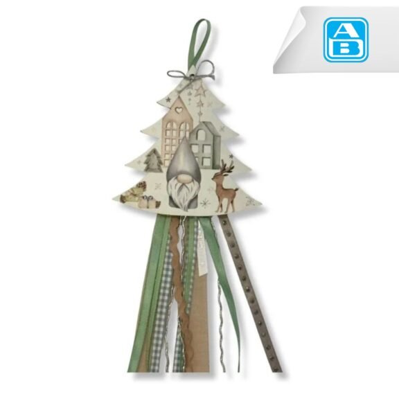 Ξύλινο Στολίδι Δέντρο Pastel