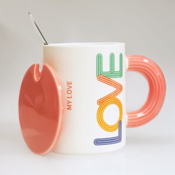 Κούπα Rainbow Words LOVE