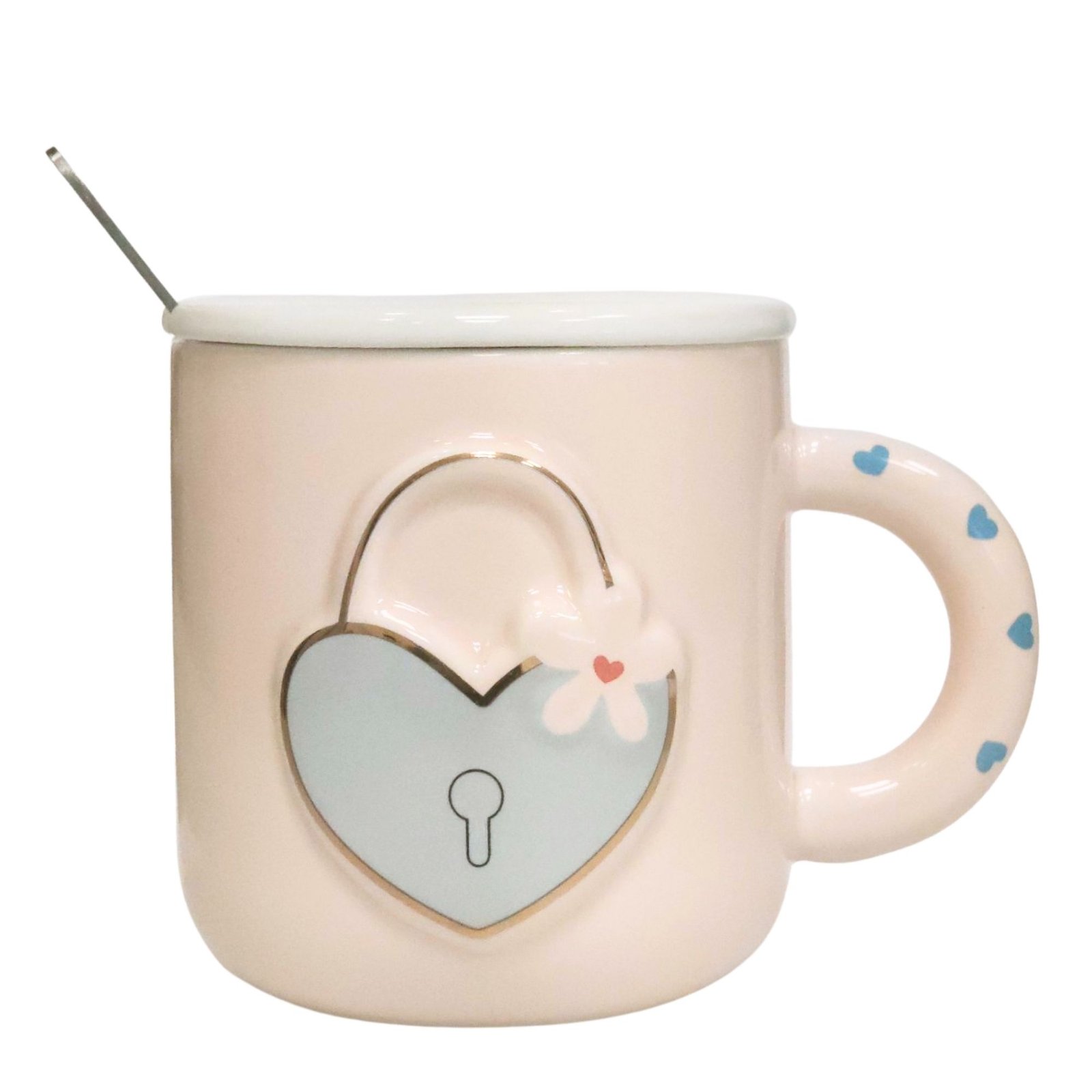 Κούπα Heart Lock Blush Pink
