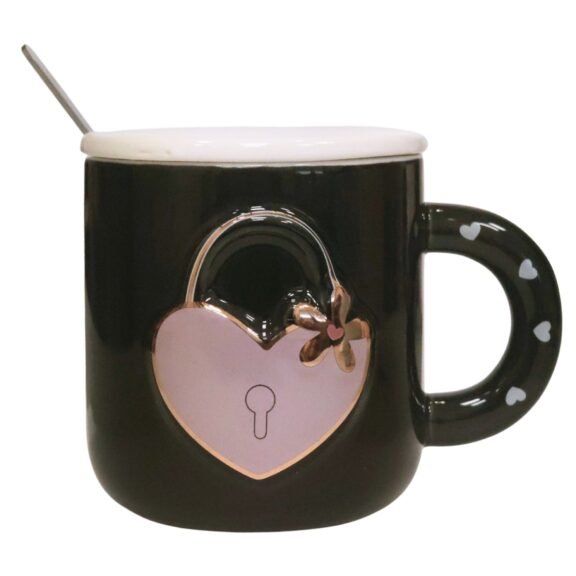 Κούπα Heart Lock Classic Black