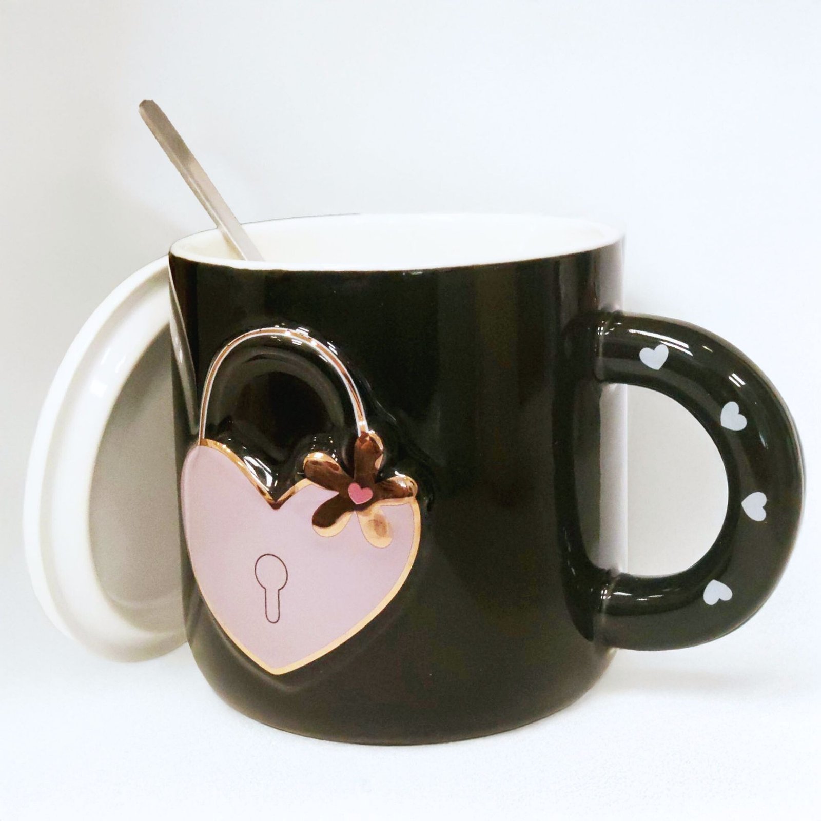 Κούπα Heart Lock Classic Black - Image 2