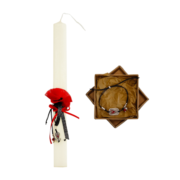 Λαμπάδα Βραχιόλι Passion Heart