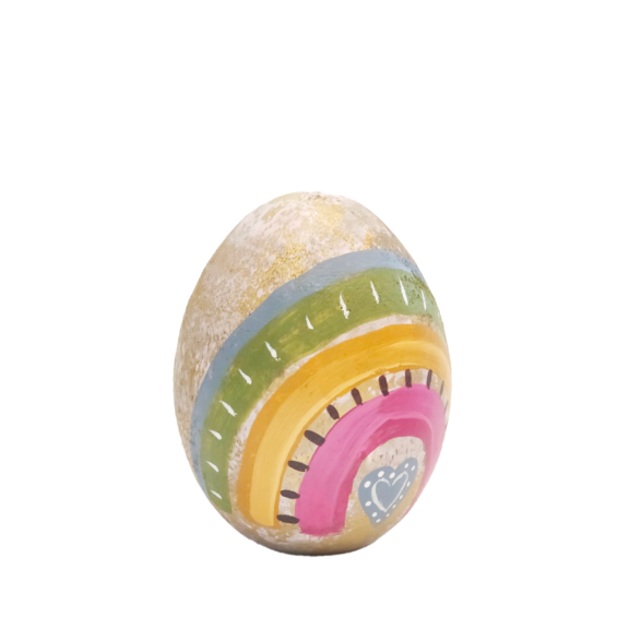 Διακοσμιτικό Πασχαλινό Αυγό Rainbow