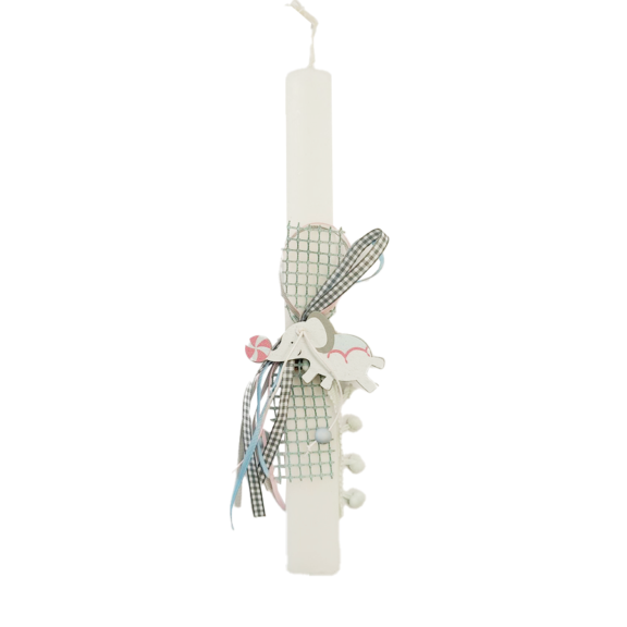 Αρωματική Λαμπάδα Ελεφαντάκι Τσίρκου