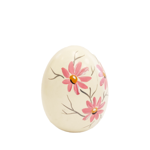 Διακοσμιτικό Πασχαλινό Αυγό Pink Flowers