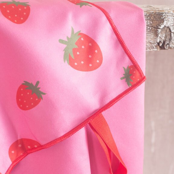 Πετσέτας Θαλάσσης Μicrofibe Strawberry