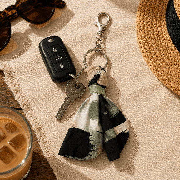 Υφασμάτινο Bag Charm Sage Mirage