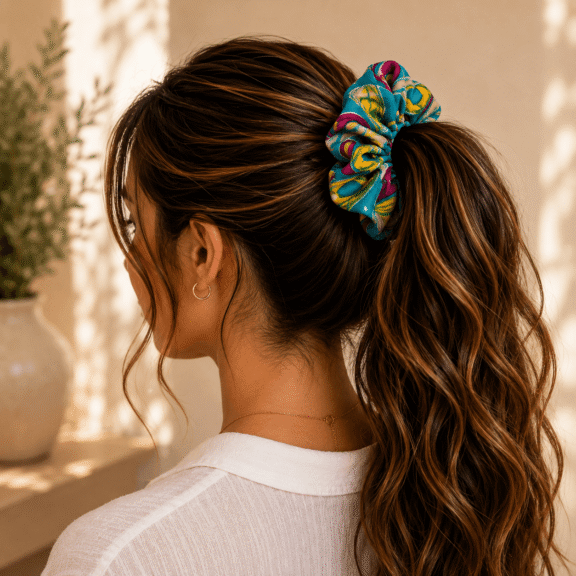 Υφασμάτινο Scrunchie Carnival Muse