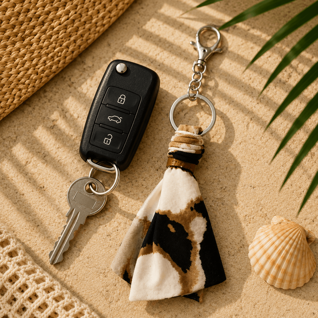 Υφασμάτινο Bag Charm Safari Chic - Image 2