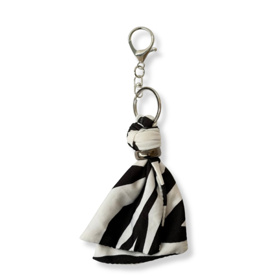 Υφασμάτινο Bag Charm Zebra Mood