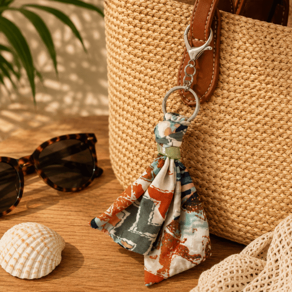Υφασμάτινο Bag Charm Coral Breeze