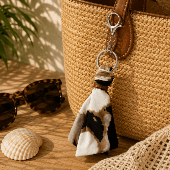 Υφασμάτινο Bag Charm Safari Chic