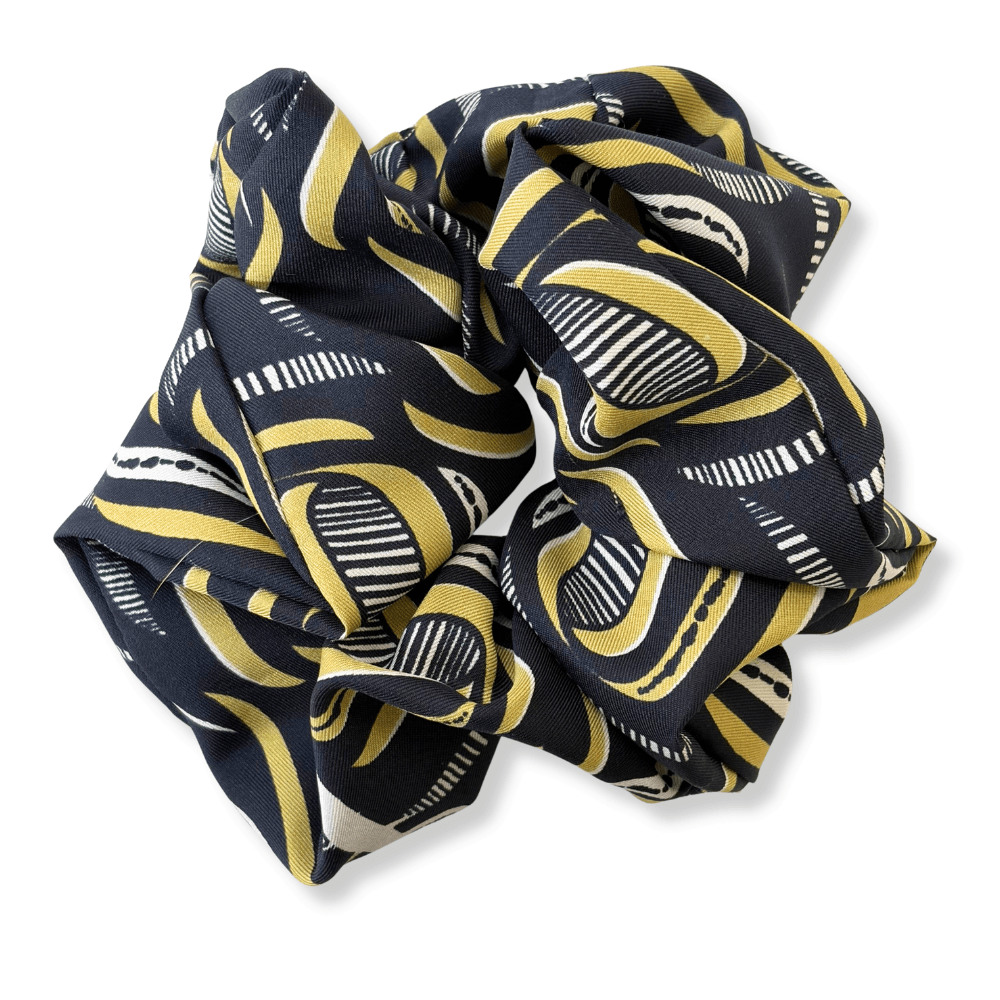 Υφασμάτινο Scrunchie Golden Eclipse - Image 3