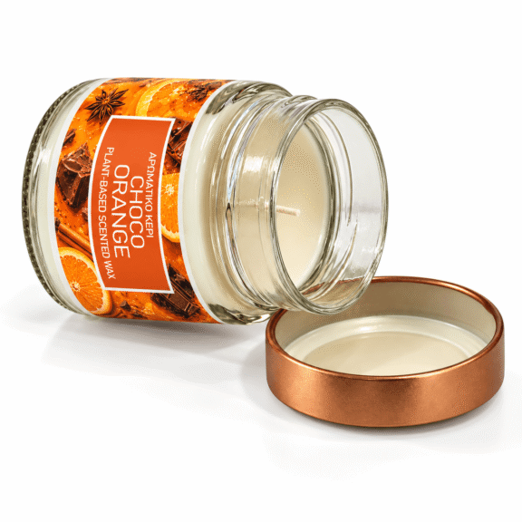 Φυτικό Αρωματικό Κερί Choco Orange