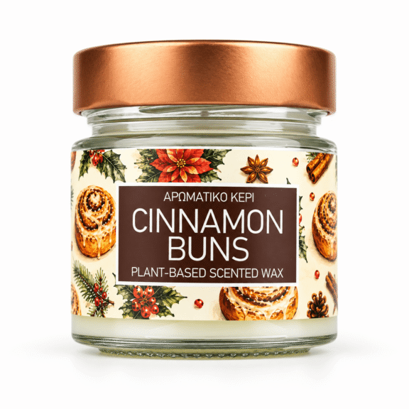 Φυτικό Αρωματικό Κερί Cinnaon Buns
