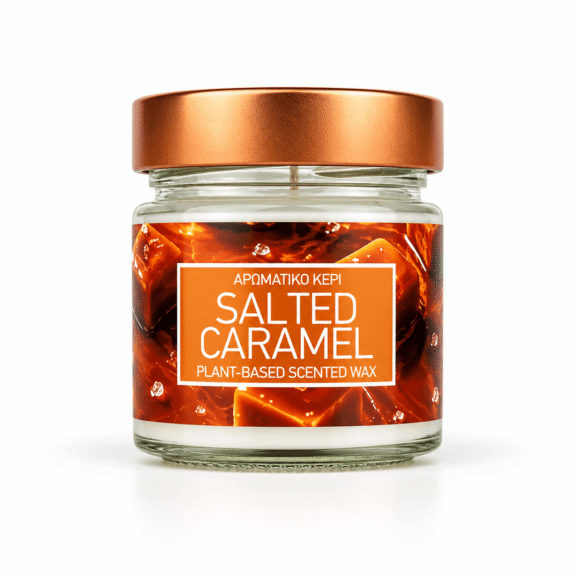 Φυτικό Αρωματικό Κερί Salted Caramel
